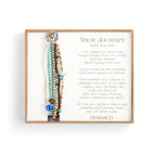 Beaded Love Bracelet - Turquoise